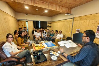 The (A) Secretary Law, Mr Bhagat convenes meeting to discuss law related issues in the Administrative set up of UT Ladakh