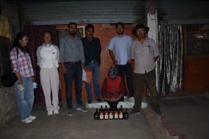 In a continuous drive against sale of illicit liquor in UT Ladakh, the enforcement team of excise department UT Ladakh conducted a search operation in and around Old Bus Stand Leh.