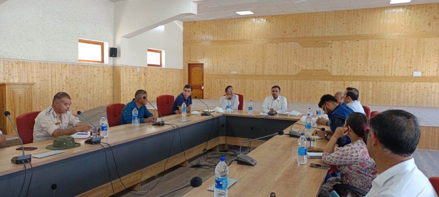 Team of Fifth finance commission for UT of ladakh under the Chairmanship of Sh Anil Kumar Jha IAS Retd