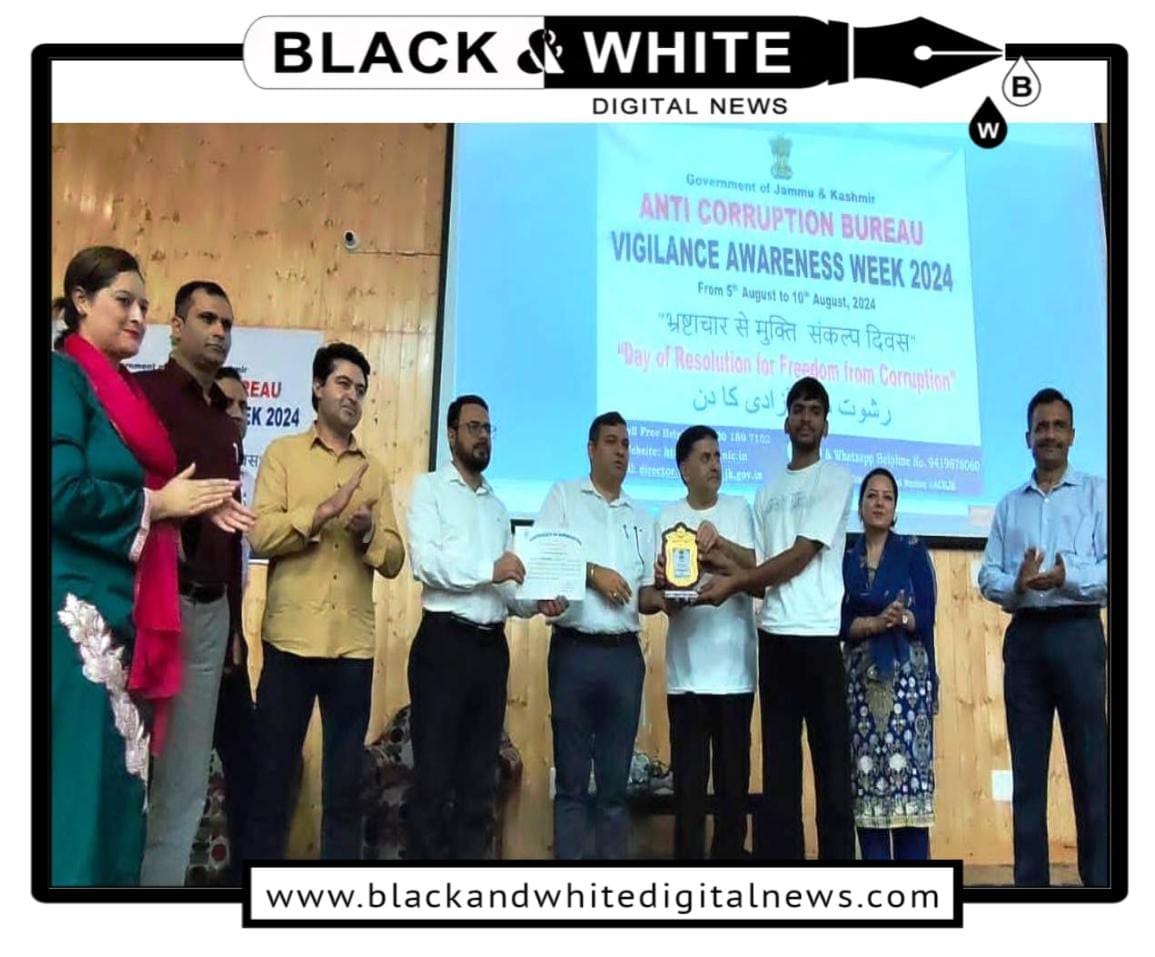 Anti Corruption Bureau organizes Vigilance Awareness Week at GDC Kishtwar