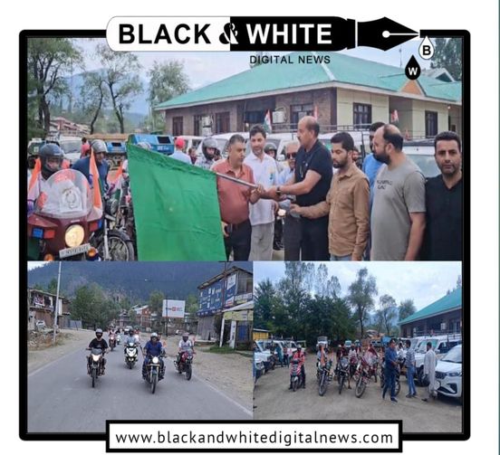 "Tiranga Rallies" ignite Pre-Independence Day celebrations at Tehsil headquarters across Kishtwar District