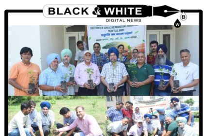 Directorate of Agriculture Jammu holds Plantation Drive under Swachhata Pakhwada