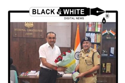 DIG JKS Range Meets Divisional Commissioner Jammu: Focus on Strengthening Police-Civil Administration Coordination