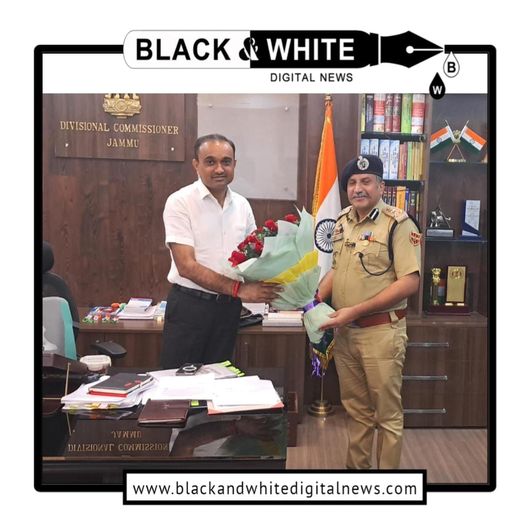 DIG JKS Range Meets Divisional Commissioner Jammu: Focus on Strengthening Police-Civil Administration Coordination
