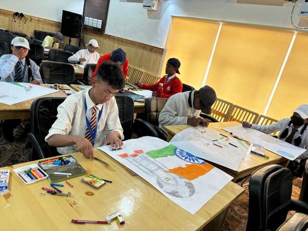 Press Release National Space Day observed at DIET Leh