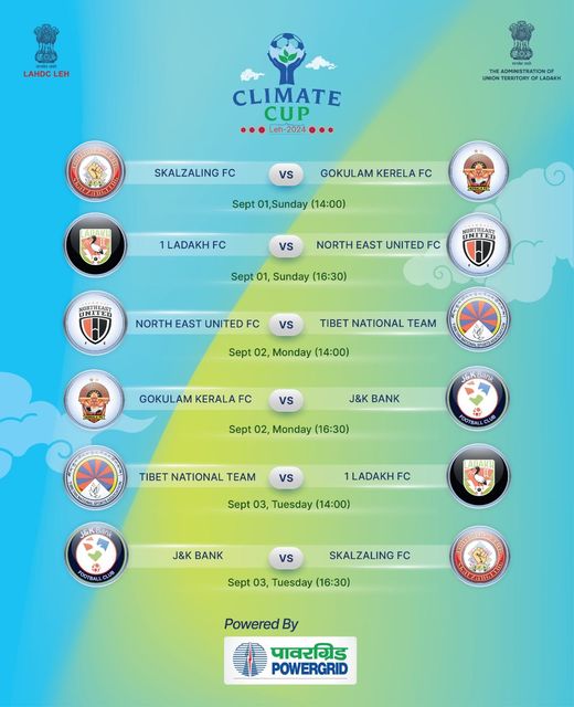 Get ready for the Climate Cup, kicking off in the breathtaking landscapes of Leh Ladakh starting from September 1st.