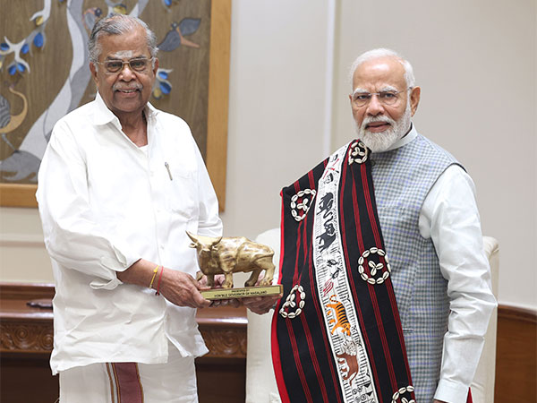Prime Minister Narendra Modi On Thursday Met Nagaland Governor La Ganesan In Delhi