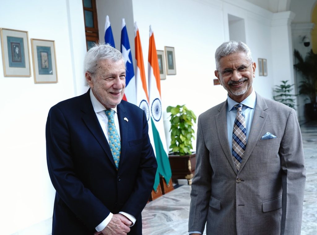 Chilean Foreign Minister Aims To Strengthen Trade Ties With India