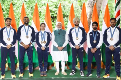 PM Modi Hosts Indian Athletes After Paris Olympics