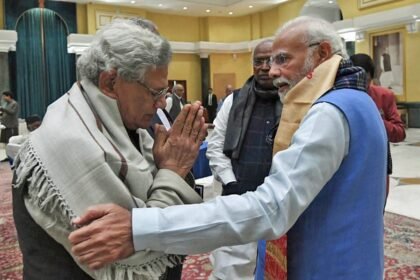 Leading Light Of Left: Prime Minister Modi Mourns Sitaram Yechury’s Death