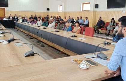 Press Release Training on identification of Transgender in Nubra