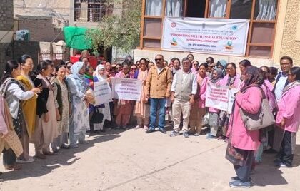 PRESS RELEASE International Literacy Day for Promoting Multilingual Education observed at DPO, ICDS Leh