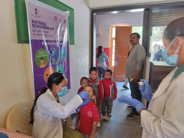 Press Release Medical Department Observes National Deworming Day (NDD)