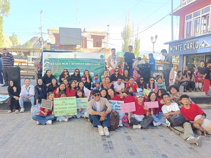 Press Release District Social Welfare Office, Leh organizes Nukkad Natak and Flash Mob in main market Leh to Promote De-Addiction Awareness