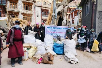 Press Release "Swachhata Hi Seva" Campaign held at Khaltse and Skurbuchan block.