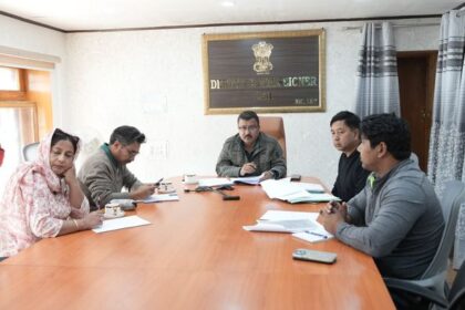 ADC Leh convened meeting on Special Summary Revision of Photo Electoral Rolls