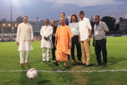 Yogi Govt To Build 18 Football Stadiums And 827 Football Grounds In Uttar Pradesh