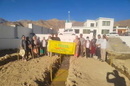 Plantation of 100 trees as part of SHS campaign