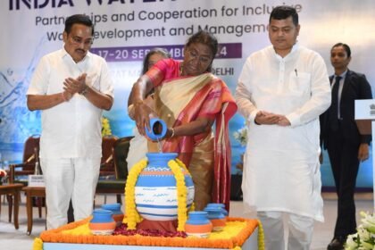 President Murmu Inaugurates 8th India Water Week