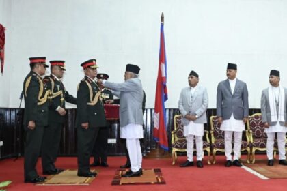 Ashok Raj Sigdel Becomes Nepal’s New Chief Of The Army Staff