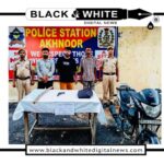 Sensational Snatching Case Solved: JKP Arrests Three Hardcore Criminals in Akhnoor; Weapon and Motorcycle Seized