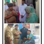 DIG JSK Range Visits Family of Martyr HC Bashir Ahmed, Pays Tribute to His Supreme Sacrifice