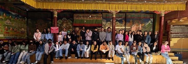 Historical Tour to Lamayuru and Wanla Monastery by EJM College Students