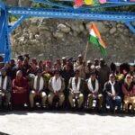 Hon’ble Councillor Skurbuchan Lhundup Dorjai virtually joins inauguration of 11 infrastructure projects in Ladakh by Hon’ble Defence Minister from Skurbuchan Bridge