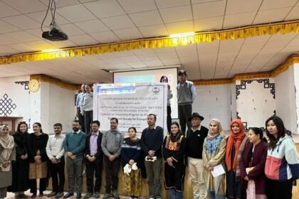 Leh, October 11, 2024: Eliezer Joldan Memorial College Leh in collaboration with National Institute of Hydrology Western Himalaya