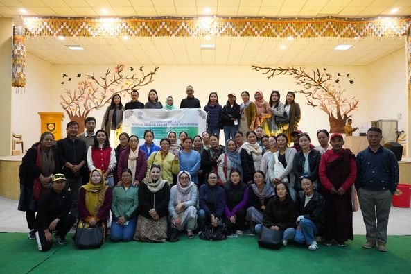 Five-day training on SHWP under Ayushman Bharat held from 7- 11 October 2024 at DIET Leh