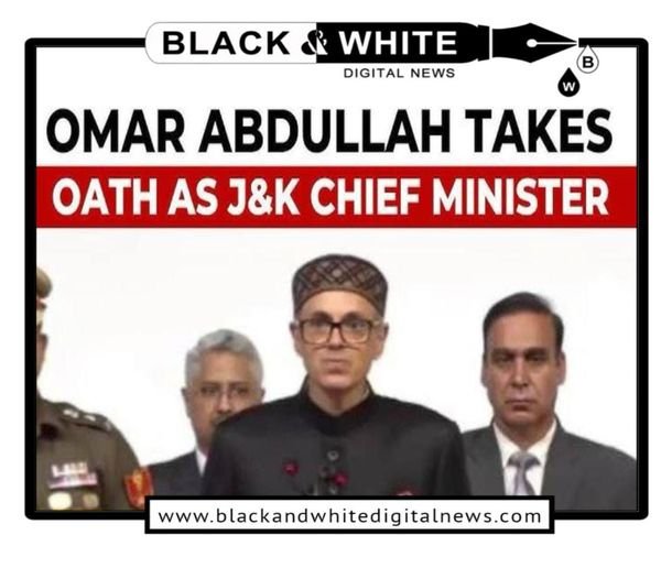 Omar Abdullah Sworn In as J&K's Chief Minister After Five Years Surinder Choudhary Takes Oath as Deputy CM, Key Leaders Join Cabinet.