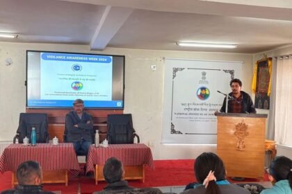 National Institute of Sowa-Rigpa, Leh observes Vigilance Awareness Week