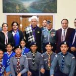 Had a wonderful interaction with Scouts and Guides today at Raj Bhawan
