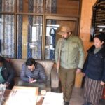 ADC Leh visit various departments to inspect staff attendance in Leh