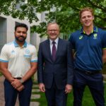 Australian PM Anthony Albanese Meets Indian Cricket Team Ahead Of Warm-Up Match