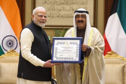 PM Modi Honoured With Kuwait’s Highest Civilian Award