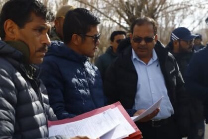 Chief Electoral Officer, Ladakh, Conducts Field Verification in Leh