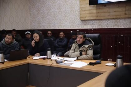 ADDC Leh reviews progress of MGNREGA of Leh District