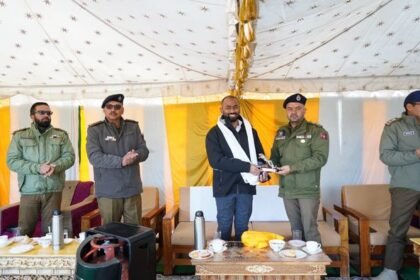 Press Release: DC Leh attends 62nd Raising Day of Civil Defence at UTDRF Leh