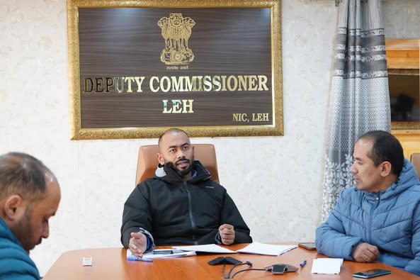 Press Release: DC Leh @santoshsukhdeve reviews preparedness for Good Governance Week 2024 with the theme ‘Prashasan Gaon ki Aur’