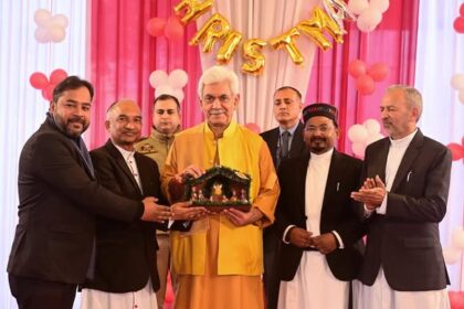 Attended the Christmas Celebrations organised by 'All J&K Christian Sabha'.