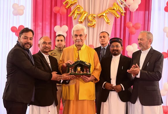 Attended the Christmas Celebrations organised by 'All J&K Christian Sabha'.