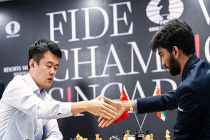 Ding Liren Levels Score Against D Gukesh In FIDE World Championship