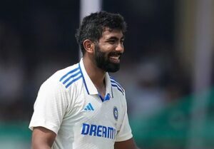 Cricket Australia Names Bumrah As Captain In Their Team Of The YearCricket Australia names Bumrah as captain in their Team of the Year
Cricket Australia has named India’s premier pacer Jasprit Bumrah as the captain of the Men’s Test Team of the Year 2024. Opener Yashasvi Jaiswal is the other Indian in the playing XI, which features cricketers from six countries.

Wicket-keeper-batter Alex Carey and pacer Josh Hazlewood are the two Australians included in the multinational XI.

England’s Joe Root, Ben Duckett, and Harry Brook, along with New Zealand’s Rachin Ravindra and Matt Henry, also feature in the team. Keshav Maharaj of South Africa and Kamindu Mendis of Sri Lanka are the sole representatives from their respective nations.

India’s 22-year-old batting prodigy Yashasvi Jaiswal displayed remarkable composure throughout 2024. His back-to-back double centuries in February secured a home Test series win against England, while his brilliant 161 in Perth proved decisive. Jaiswal set records for the most runs by an Indian opener in a calendar year and the most sixes (36) hit globally in a single year.

England’s Duckett impressed with his aggressive approach, scoring hundreds in Rajkot (153) and Multan (114), despite England’s defeats. His strike rate of 87.04 showcased his value in the team’s attacking strategy.

Joe Root added six centuries in 2024, including twin hundreds against Sri Lanka at Lord’s and an unbeaten 262 in Multan, which helped England secure a memorable win over Pakistan. Root also contributed with 11 wickets, underlining another stellar year for the all-rounder.

New Zealand’s Ravindra edged out Kane Williamson for his heroics in a historic series win in India, including a match-winning 134 in the first Test. He also scored a double century against South Africa at home.

Harry Brook dazzled with series-defining hundreds against New Zealand and a stunning 317 in Multan, displaying his brilliance under pressure.

Sri Lanka’s Kamindu Mendis, who began the year as a fringe player, finished with 1,000 runs in just 13 innings, equaling Bradman’s record. His four centuries highlighted a breakout year.

Australia’s Alex Carey excelled behind the stumps with 46 dismissals. His unbeaten 98 in Christchurch was one of the year’s standout fourth-innings performances.

New Zealand’s Matt Henry emerged as a key bowler, with a standout performance of 5-15 against India.

Jasprit Bumrah had a historic 2024, claiming 71 wickets in 13 matches at an average of 14.92, making him the year’s most impactful bowler.

Australia’s Josh Hazlewood maintained his excellence with a sub-14 bowling average, while South Africa’s Keshav Maharaj played a pivotal role in back-to-back series victories, earning his place in the XI.

Cricket Australia Men’s Test Team of the Year 2024: Yashasvi Jaiswal, Ben Duckett, Joe Root, Rachin Ravindra, Harry Brook, Kamindu Mendis, Alex Carey (wk), Matt Henry, Jasprit Bumrah (c), Josh Hazlewood, Keshav Maharaj.