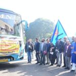 Flagged off the J&K UT's contingent for Delhi to participate in National Youth Festival.