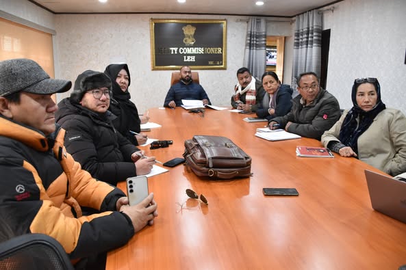 DC Leh Santosh Sukhdeve chaired a meeting of District TB Forum to review the progress under PM TB Mukt Bharat Abhiyan.