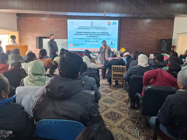 DIET Leh Starts winter Training Capacity building / Orientation for five days, today on 8th of Jan 2025 for Head Teachers of Middle Schools & Primary Schools of Leh district .