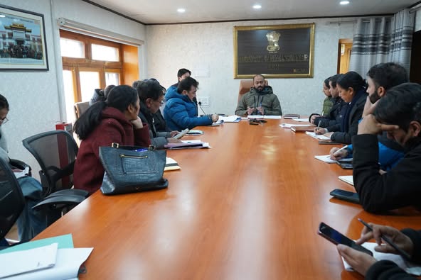 DC Leh chairs Preparatory Meeting for 10th Anniversary Celebrations of Beti Bachao Beti Padhao (BBBP) Scheme in Leh