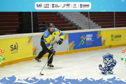 A game of strength, agility and precision, Ice Hockey games remain the centre of attraction of Ladakh's winter sports.