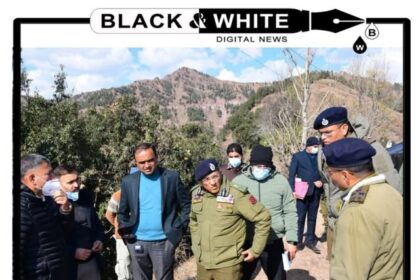 “Top Officials Review Safety in Badhaal Village: High-Risk Residents Relocated, Livestock Welfare Ensured”